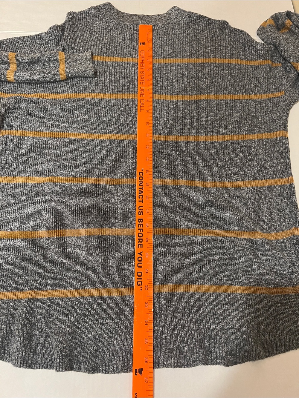 American Eagle Outfitters Striped Knit Tunic Sweater Jegging Fit Cozy Casual S - Picture 13 of 13